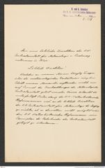 k.k. naturhistorisches Hofmuseum, Intendanzakten 1885-1896 (Hauer), Aktenzahl Z.218/1893, Seite 1